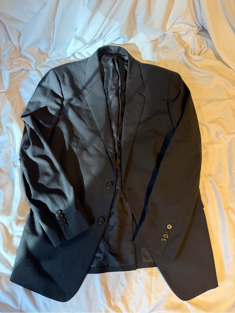 Theory Men's Black Single-Breasted Blazer
